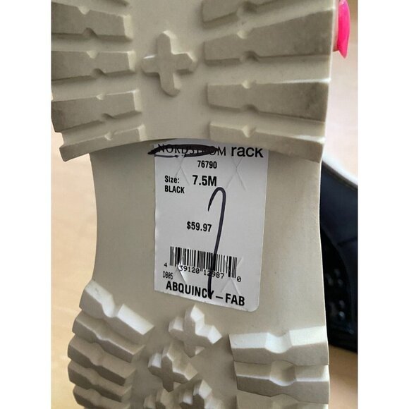 Abound BNWT "Quincy" black lace up boot sz 7.5 NEW - Picture 5 of 8